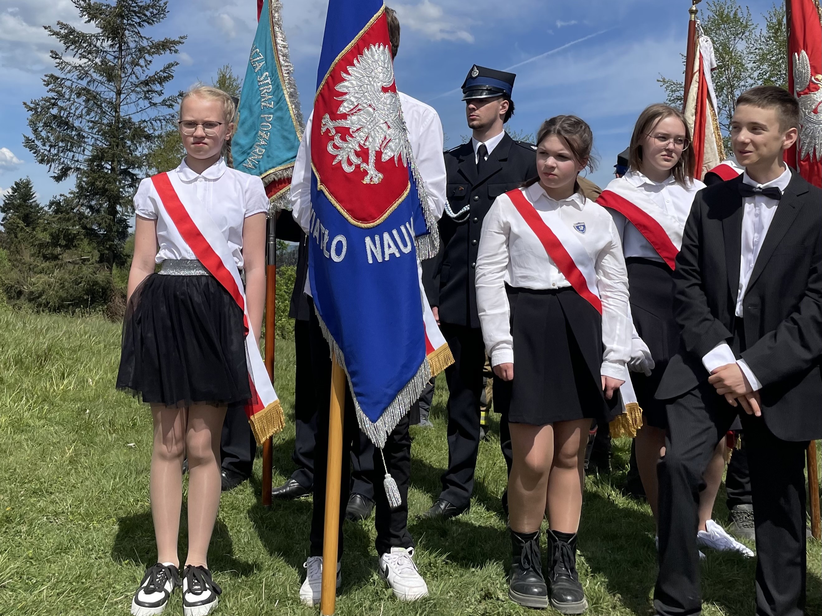 Uroczystości patriotyczne na Przysłopie