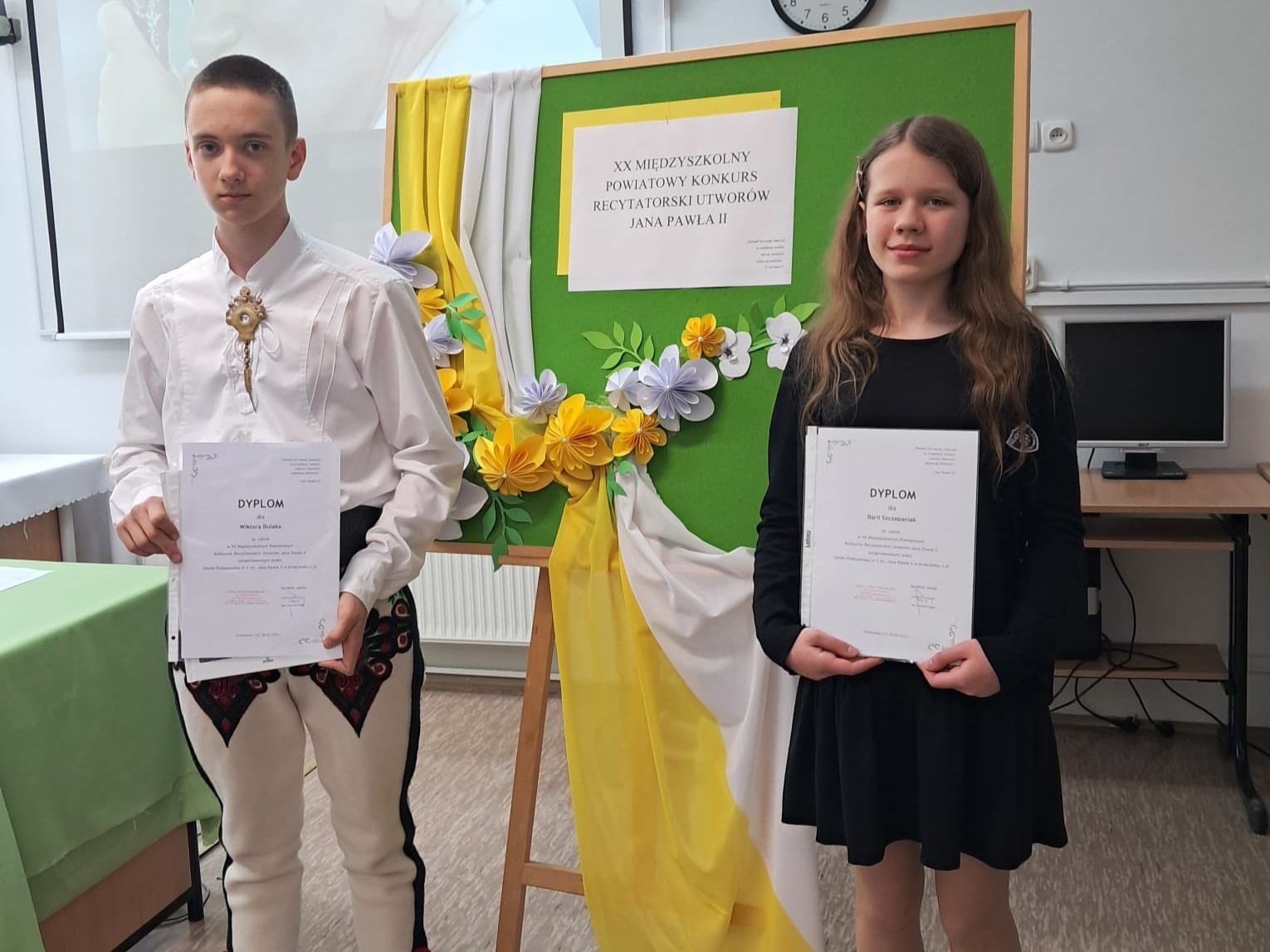 XX Powiatowy Konkurs Recytatorski Utworów Jana Pawła II