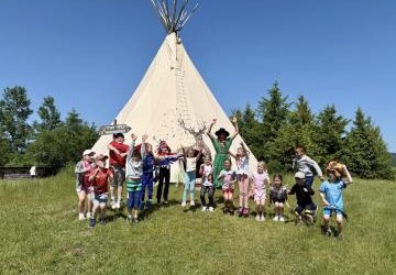 Wizyta w wiosce indiańskiej