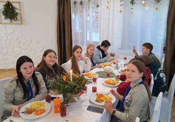 Wigilia drużyny „Skalni”