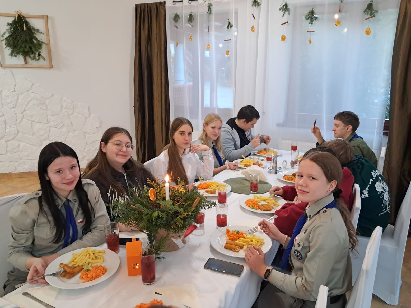 Wigilia drużyny „Skalni”