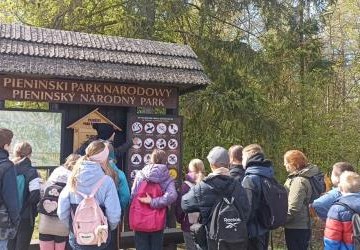 Wycieczka klasy V do Pienińskiego Parku Narodowego
