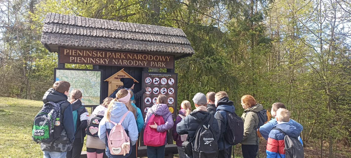 Wycieczka klasy V do Pienińskiego Parku Narodowego