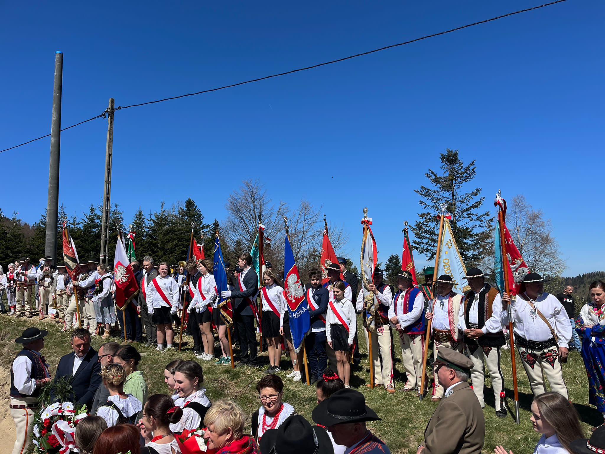 Obchody 3 maja na Przysłopie