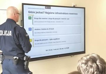 Spotkanie z policjantem – bezpieczeństwo i odpowiedzialność