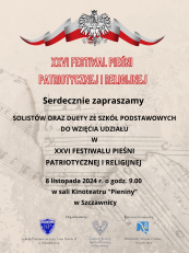 XXVI Festiwal Pieśni Patriotycznej i Religijnej